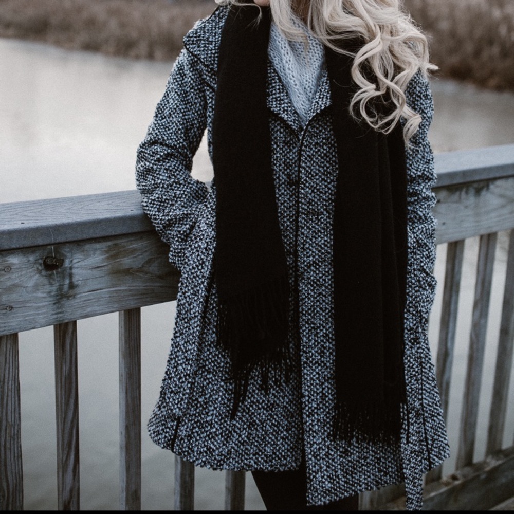 Tweed Dress Coat from GUESS